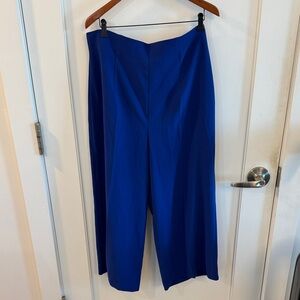 Zara Royal Blue Wide Leg Culottes